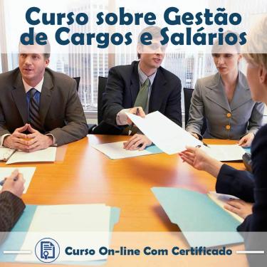 Imagem de Curso online em videoaula sobre Gestão de Cargos e Salários com Certificado + 2 brindes