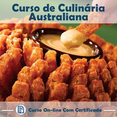 Imagem de Curso online em videoaula sobre Culinária Australiana com Certificado + 2 brindes