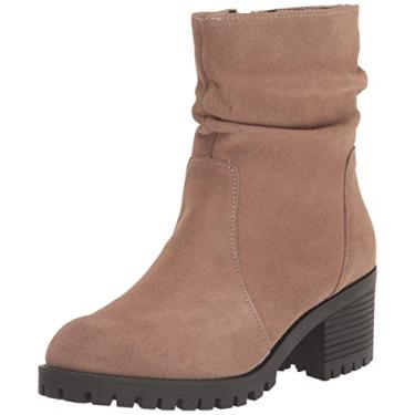 Imagem de Bella Vita Hattie feminino, Couro de camurça amêndoa, 6 Narrow