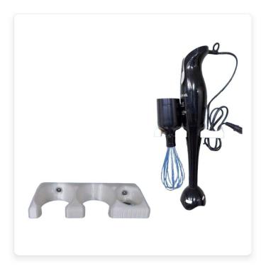 Imagem de Suporte De Parede Para Mixer Britânia E Mondial Cor Perola