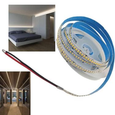 Imagem de Fita Led 240 Leds 16W 4000k Sala Quarto Cozinha Gesso Sanca Iluminaçao Teto Rebaixado Estante Mesa Gamer