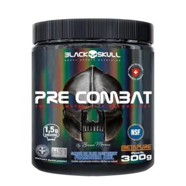 Imagem de Black Skull Pré-Treino Pre Combat 300G - By Bruno Moraes -