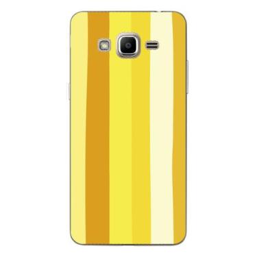 Imagem de Capa Case Capinha Samsung Galaxy  J2 Prime Arco Iris Amarelo - Showcas