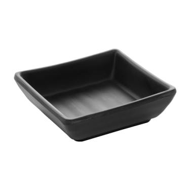 Imagem de LYOR - Porta Shoyu Quadrado de Melamina Tóquio Preto 37ml