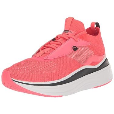Imagem de PUMA Tênis feminino Softride Stakd Cross Trainer, Fire Orchid-puma preto, 40