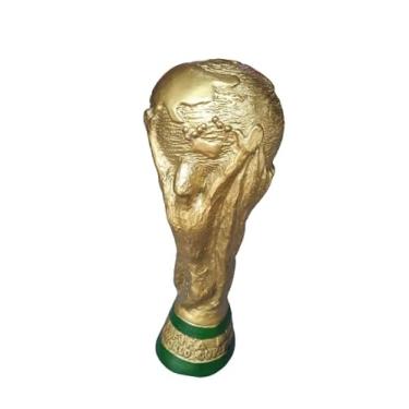 Imagem de Taça Copa Do Mundo Tamanho Real Dourada Gesso 37cm Fifa