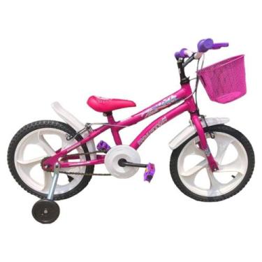 Imagem de Bicicleta Aro 16 - Infantil - Rosa - Houston