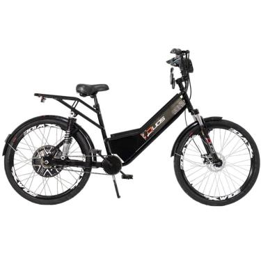 Imagem de Bicicleta Elétrica com Bateria de Lítio 48V 13Ah Confort FULL Preta