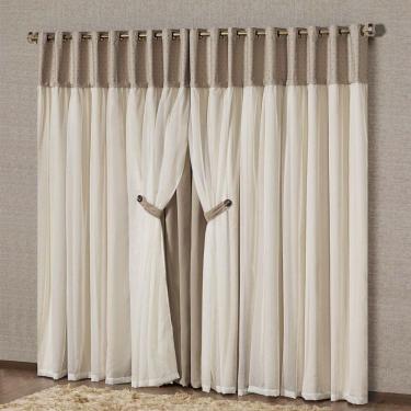 Imagem de Cortina Dubai Blackout  2M X 1,70M Chocolate