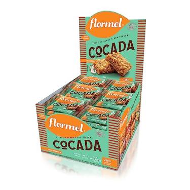 Imagem de Cocada FLORMEL Zero Açúcar- Caixa com 24 Unidades