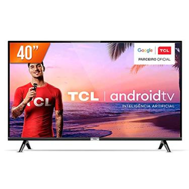 Imagem de Smart TV LED 40" Full HD Android TCL 40S6500, Wi-Fi, HDR, Inteligência Artificial, 2 HDMI, 1 USB