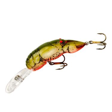 Imagem de Rebel Iscas de pesca Original Realista Crawfish Crankbait Isca de pesca, lagosta, Wee profundo (2,4 a 3 metros de profundidade) (DWEECRAW)