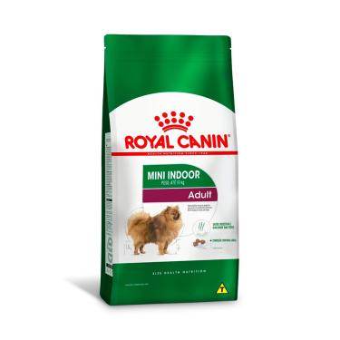 Imagem de Ração Royal Canin Mini Indoor para Cães Adultos de Porte Pequeno 2,5 kg