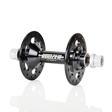 Imagem de Enjcyling FX200 Cubo de bicicleta de engrenagem fixa, dois rolamentos selados corpo de alumínio e eixo de aço (cubo frontal de 32 furos)