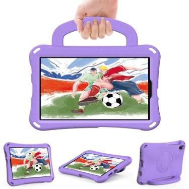 Imagem de Proteção para serviços pesados Capa infantil compatível com Samsung Galaxy Tab A9 de 8,7 polegadas SM-X110/X115/X117, compatível com Samsung Tab A9 capa protetora para crianças, capa leve para tablet