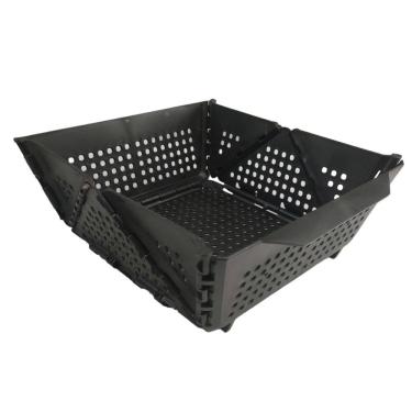 Imagem de Cesta Secar Frutas Verduras Vegetais Dobravel Drena Alimentos Cozinha Pia Copa Porta Objetos Organizador 