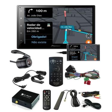 Imagem de Multimídia 6,8" Polegadas Pionner DMH-A4480BT com TV Digital + Câmera de Ré