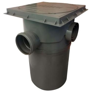 Imagem de Caixa de Gordura Plastilit com Cesto e Tampa Reforçada 18L