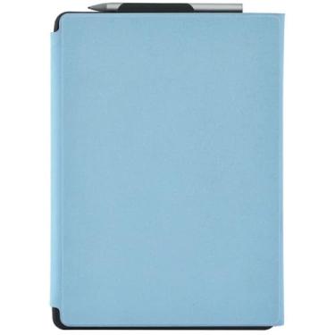 Imagem de Capa para tablet Microsoft Surface Pro4/5/6/7/7+ Capa protetora de 12,3 polegadas, material TPU, conjunto completo de película para teclado Stylus (azul claro, para Surface pro4567)