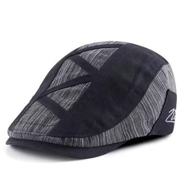 Imagem de Boina Masculina Italiana Estilo Vintage Jornaleiro Plana Ajustável