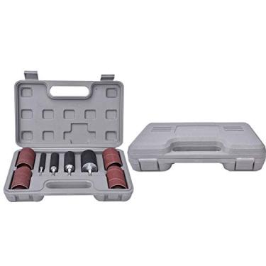 Imagem de Lixar Tambor Manga Kit Metal Ferramenta de Polimento Madeira Carpintaria Manga Abrasiva Kit para Diy Jade Metal Escultura Em Plástico