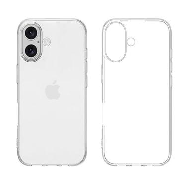 Imagem de Capa Capinha Antishock Space Hybrid Clear compatível Iphone 16 Normal 6.1