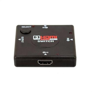 Imagem de Switch Hdmi 3 Portas - Kit 10 - Cirilo Cabos