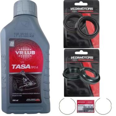 Imagem de Retentor Bengala, Guarda Pó, Trava, Oleo Bros 125-150-160 - Vedamotors