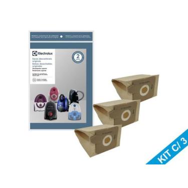 Imagem de 3 Sacos Aspirador De Pó Electrolux One Trio Max Trio Sonic