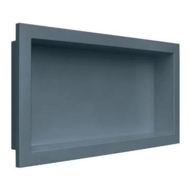Imagem de Nicho Para Banheiro Modelo Tipo Porcelanato Parede Embutir 30x60cm Gra