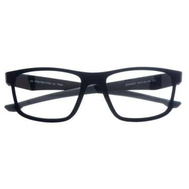 Imagem de Armação De Óculos Para Grau Retangular Bolívia Preto - Palas Eyewear