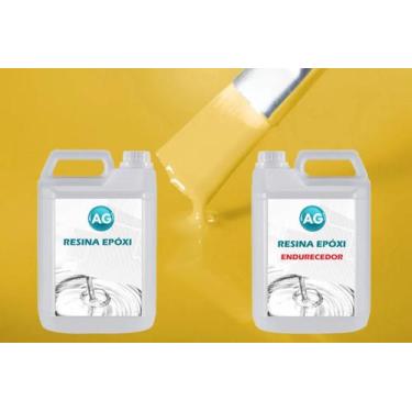 Imagem de Resina Epóxi 1Kg + Cor Sólida Amarelo Sinaleiro - Ral1003 Ag - Resinas