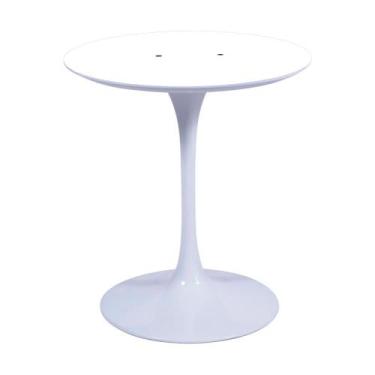 Imagem de Base Mesa Saarinen Tulip Jantar Redonda Branca - 90 a 107cm - mgsaarin