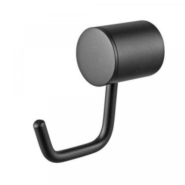 Imagem de Kit 2 Cabides para Banheiro Atria Matte Meber Black - Meber Metais