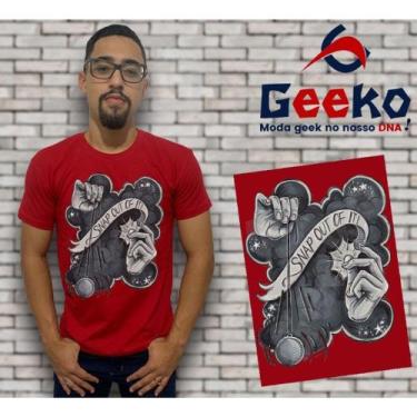 Imagem de Camiseta Arctic Monkeys Indie Alternativo Rock Geeko, Vermelho, P