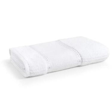 Imagem de Toalha Karsten de Rosto Passa Fitas 48x80, UN, Branco