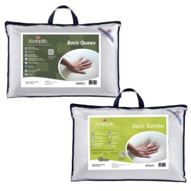 Imagem de 2 Travesseiros Dunlopillo - Basic Bambu e Basic Queen