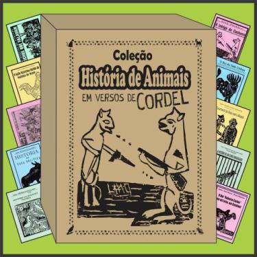 Imagem de Coleção Histórias de Animais em versos de Cordel 10 Títulos - Diagonal