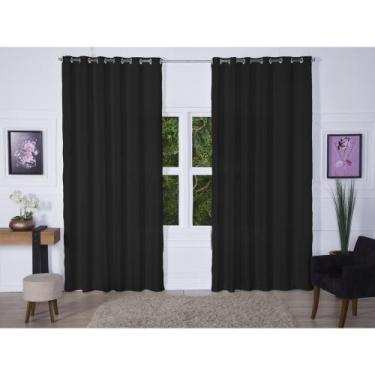 Imagem de Cortina Charme 4 Metros para Sala Quarto Escritório - Sufelli Confecçõ