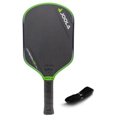 Imagem de JOOLA Raquete de pickleball Ben Johns Hyperion 3S de 14 mm - formato de curva aerodinâmica alongada para velocidade de balanço - núcleo de propulsão aumenta a rotação e o controle - certificado UPA-A
