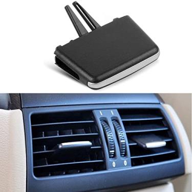 Imagem de LYOOLY para BMW X5/X6 abas de saída de ar, clipes de grade de ar fresco em fileira frontal atualizados para prender na saída de ar condicionado (para BMW X5 E70 2006-2012, X6 E71 2008-2013) (para linha traseira X5/X6)