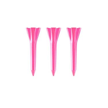 Imagem de Izzo Camisetas de golfe de plástico, rosa neon, 3,8 cm (1,5")