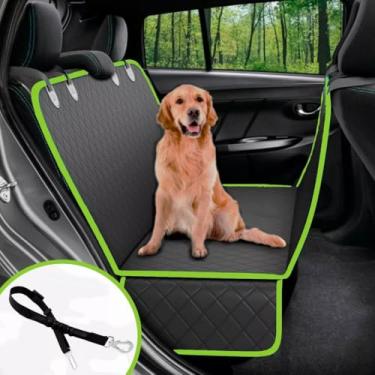 Imagem de Capa de Banco de Carro para Cachorros 4 em 1, Design com Zíperes