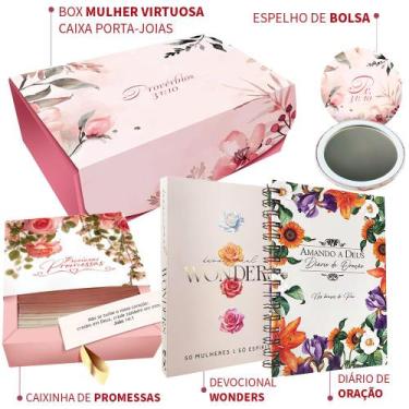 Imagem de Box Mulher Virtuosa Devocional Wonders - Livraria Cristã Emmerick