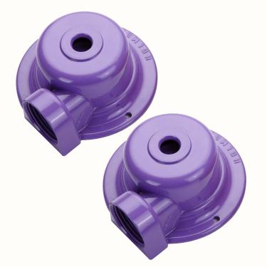 Imagem de Aspersor de gramado de metal, irrigador de água de jardim, sistema de irrigação de gramado para áreas pequenas a médias, jardim, jardim, quintal, gramado (2 peças)