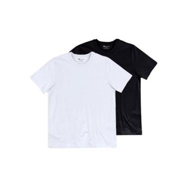 Imagem de Kit com 2 Camisetas Masculina Hering 201, G