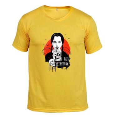 Imagem de Camiseta Adulto Estampa Wandinha Addams Serie Desenho - Cassio Henriqu