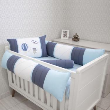 Imagem de Kit de Berço Menino Ursinho Up 08 Peças - Bebê & Enxoval