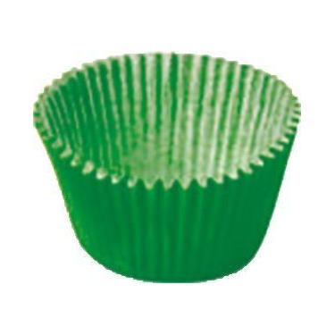 Imagem de 100 Forminha de Brigadeiro Docinho Nº6 - AAZ, Verde Bandeira