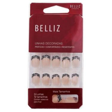 Imagem de Unhas Postiças Belliz Decoradas 04 1212